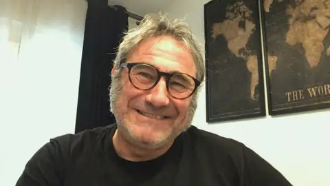 El actor Sergi López en una entrevista en Antena 3 Noticias El actor Sergi López en una entrevista en Antena 3 Noticias
