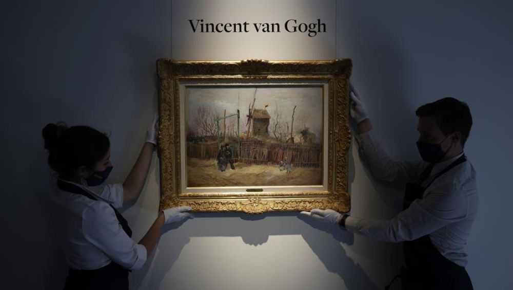 Subastado por 13 millones de euros un cuadro desconocido de Van Gogh en París