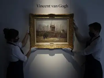 Subastado por 13 millones de euros un cuadro desconocido de Van Gogh en París Subastado por 13 millones de euros un cuadro desconocido de Van Gogh en París