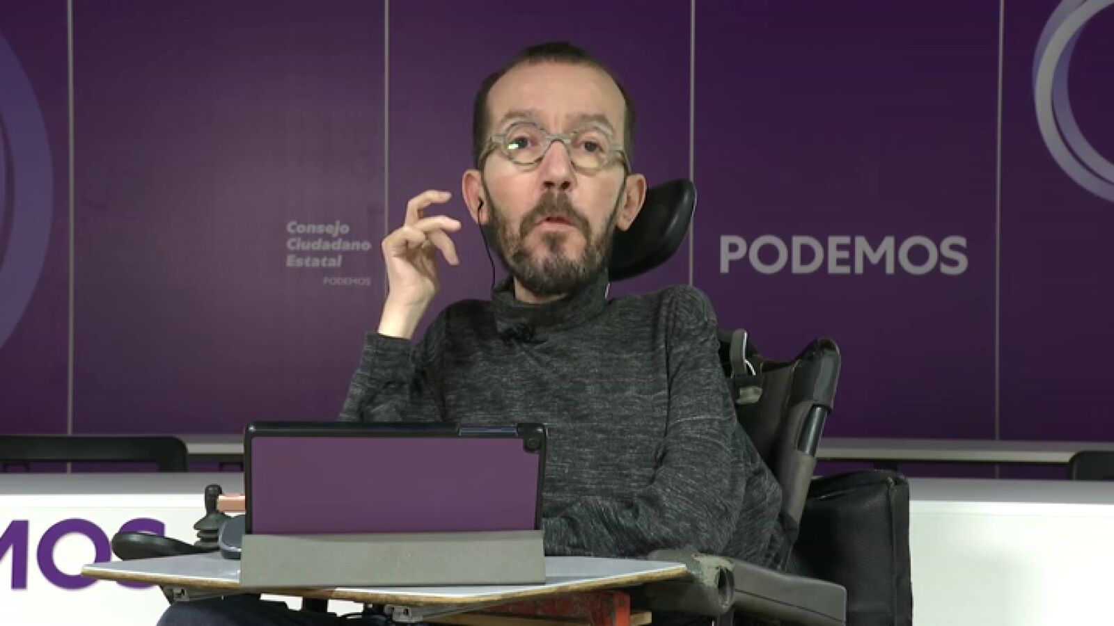 Echenique asegura que Vox y el PP 