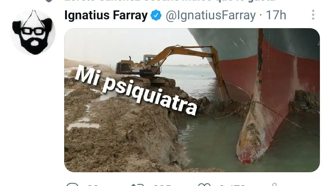 Los mejores memes sobre el Ever Given, el carguero atrapado en el Canal de Suez