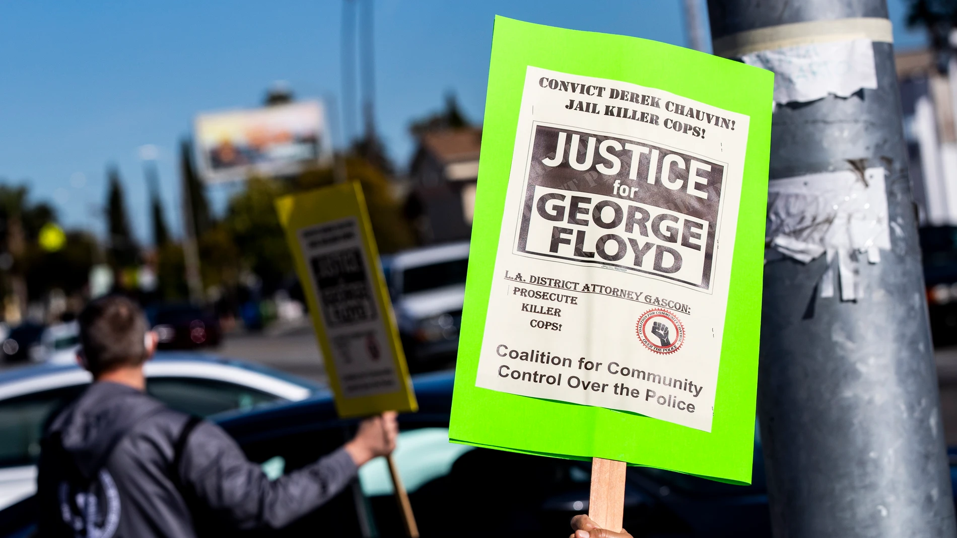 Cartel que pide justicia por el asesinato de George Floyd Cartel que pide justicia por el asesinato de George Floyd