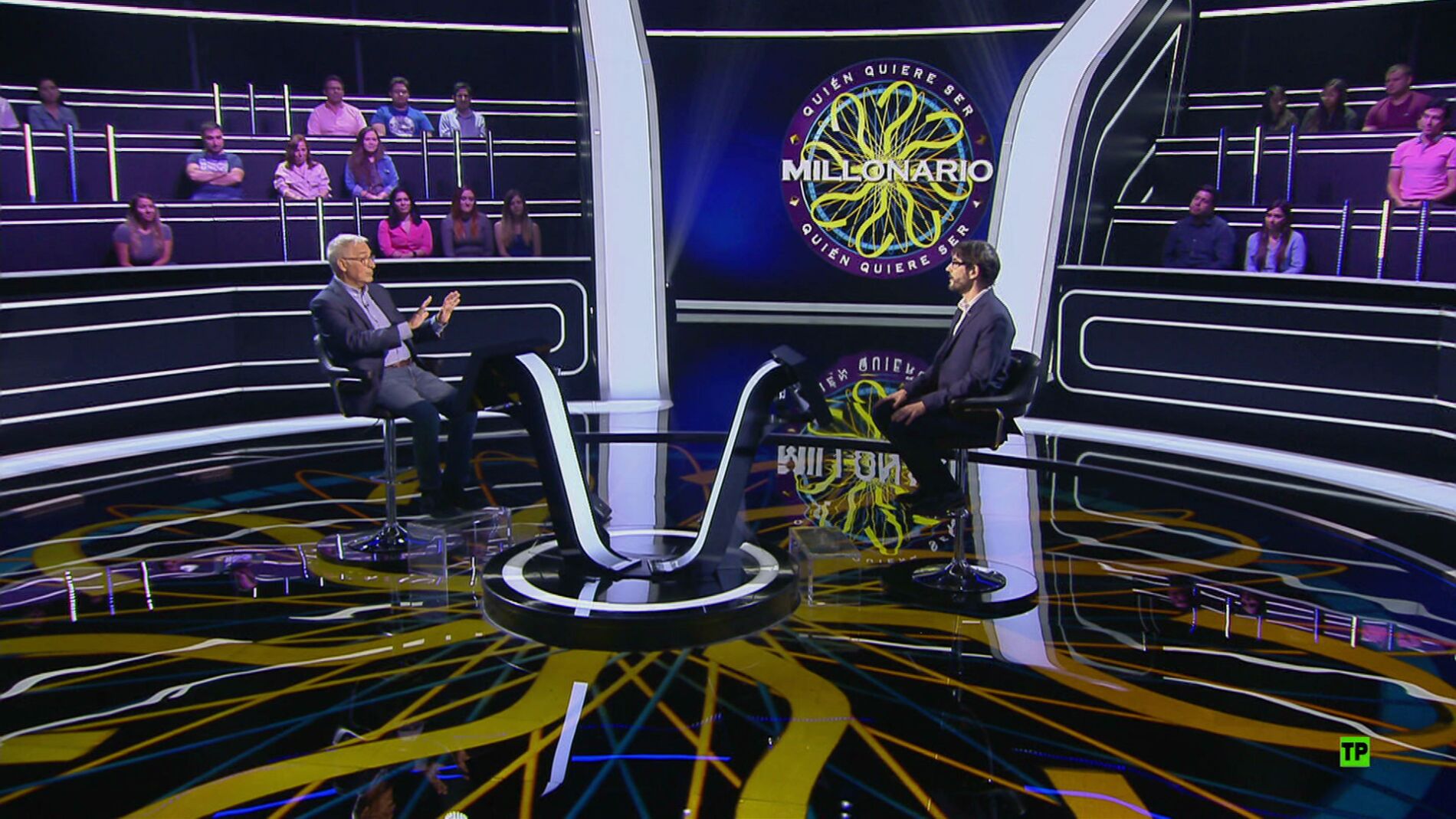 Xavier Sard&agrave;, Loles Le&oacute;n y Luc&iacute;a Etxebarria, dispuestos a todo en '&iquest;Qui&eacute;n quiere ser millonario?'