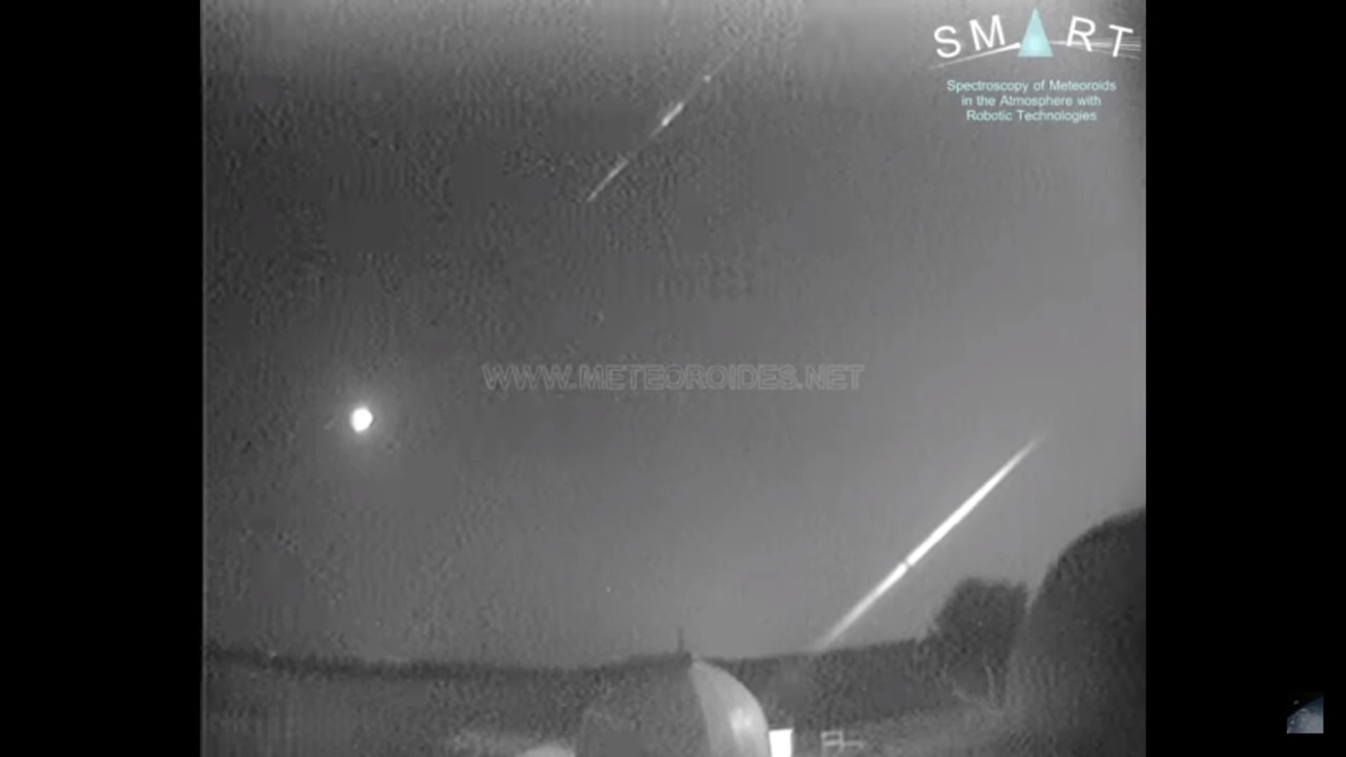 Una brillante bola de fuego cruza el cielo de Castilla-La Mancha y Andalucía a 96.000 kilómetros por hora Una brillante bola de fuego cruza el cielo de Castilla-La Mancha y Andalucía a 96.000 kilómetros por hora