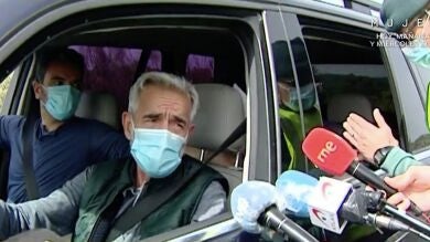 Paran a Imanol Arias en un control policial que vigilaba los desplazamientos de Semana Santa