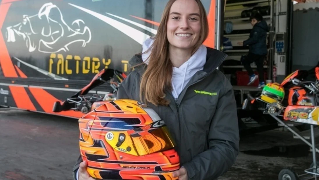 Belén García, la joven piloto que rompe barreras y se prepara para disputar las W Series Belén García, la joven piloto que rompe barreras y se prepara para disputar las W Series