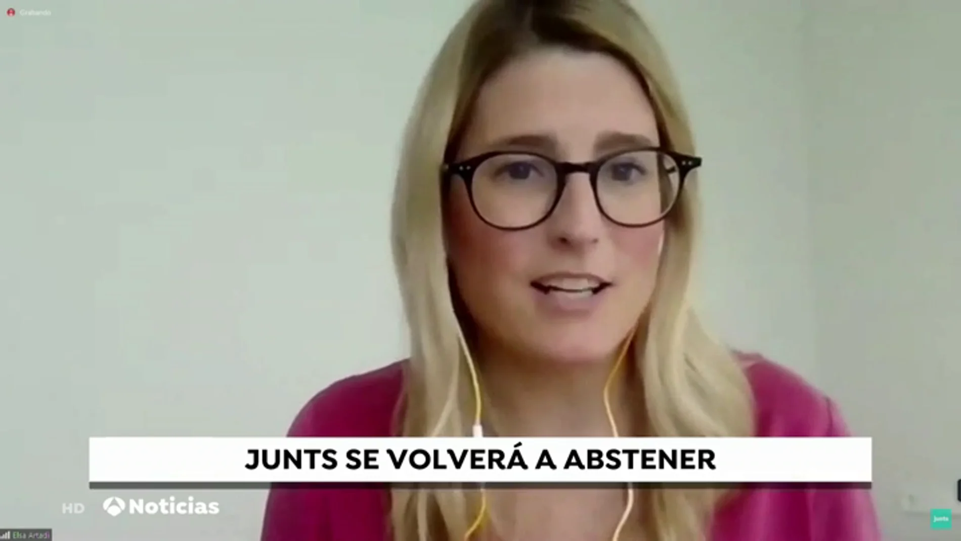 JxCat anuncia que volverá a abstenerse en la segunda vuelta de la investidura de Pere Aragonès