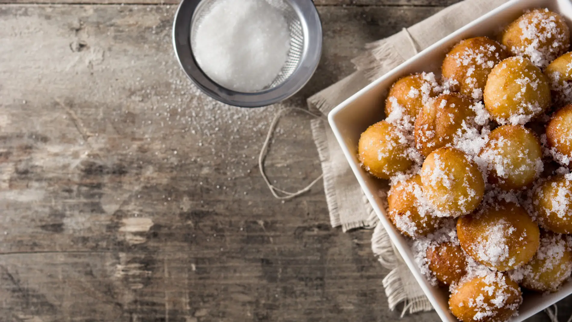 Buñuelos típicos de Semana Santa