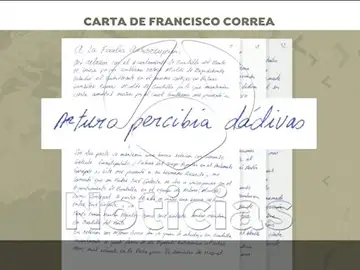 Carta Francisco Correa a Anticorrupción Carta Francisco Correa a Anticorrupción