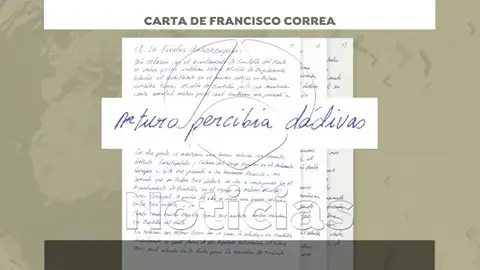Carta Francisco Correa a Anticorrupción Carta Francisco Correa a Anticorrupción