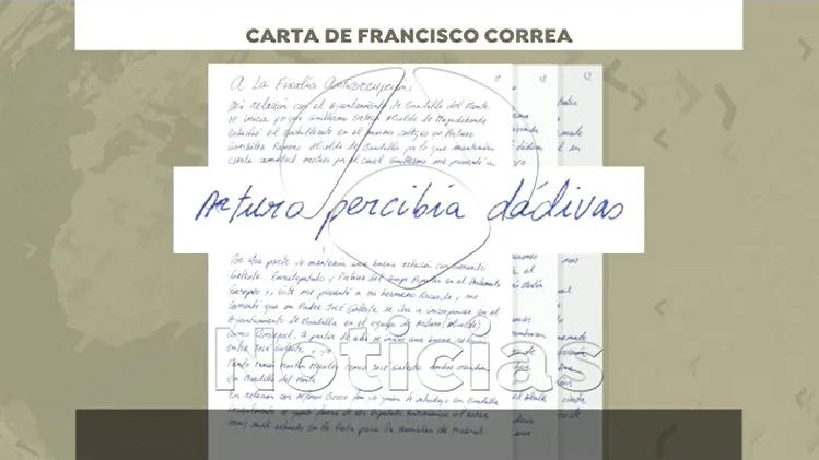 Carta Francisco Correa a Anticorrupción Carta Francisco Correa a Anticorrupción