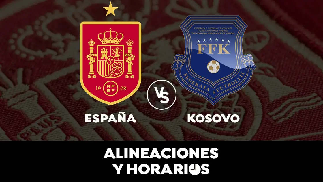 España - Kosovo: Horario, alineaciones y dónde ver el partido de clasificación para el Mundial de Qatar 2022 en directo España - Kosovo: Horario, alineaciones y dónde ver el partido de clasificación para el Mundial de Qatar 2022 en directo