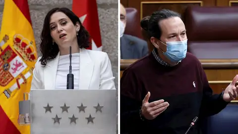 Ayuso e Iglesias ganan en intención de voto de cara a las elecciones de Madrid Ayuso e Iglesias ganan en intención de voto de cara a las elecciones de Madrid