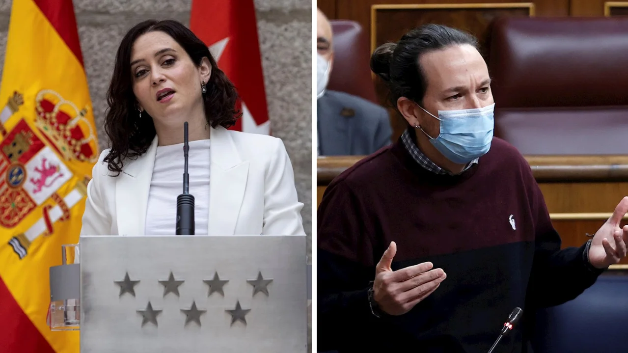 Ayuso e Iglesias ganan en intenci&oacute;n de voto de cara a las elecciones de Madrid