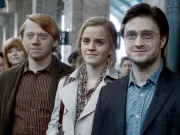 Rupert Grint, Emma Watson y Daniel Radcliffe en 'Harry Potter' Rupert Grint, Emma Watson y Daniel Radcliffe en 'Harry Potter'