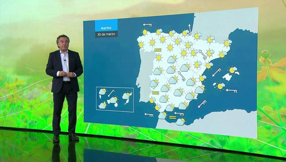 La previsión del tiempo hoy: Suben las temperaturas salvo en Galicia y Extremadura