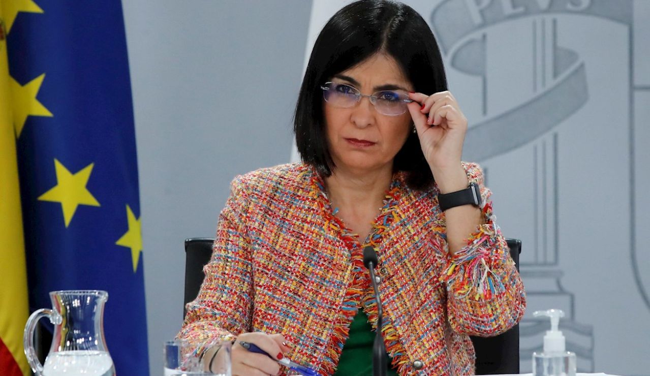 La ministra de Sanidad, Carolina Darias, pide "responsabilidad" a los ciudadanos durante Semana Santa La ministra de Sanidad, Carolina Darias, pide "responsabilidad" a los ciudadanos durante Semana Santa