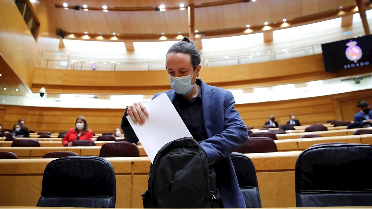 El vicepresidente segundo del Gobierno, Pablo Iglesias.