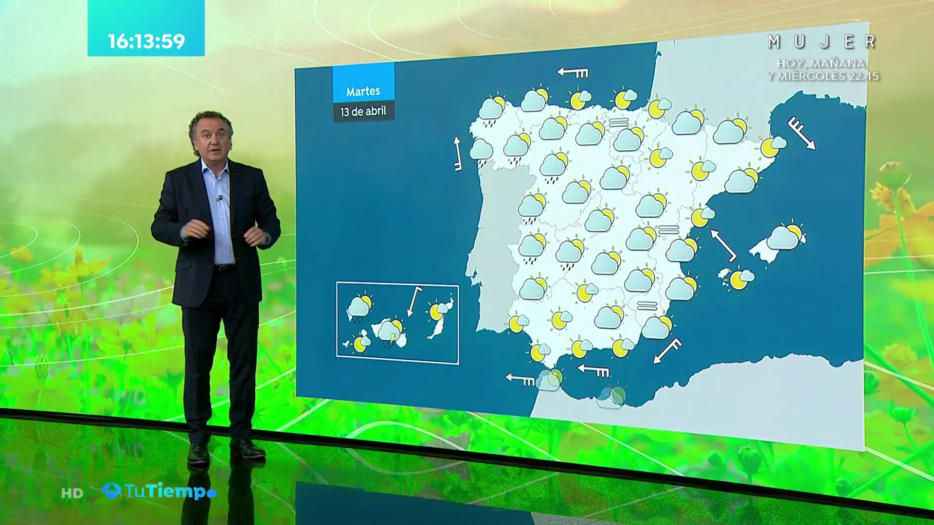 La previsión del tiempo hoy: Suben las temperaturas con lluvias en el Cantábrico y Pirineos La previsión del tiempo hoy: Suben las temperaturas con lluvias en el Cantábrico y Pirineos