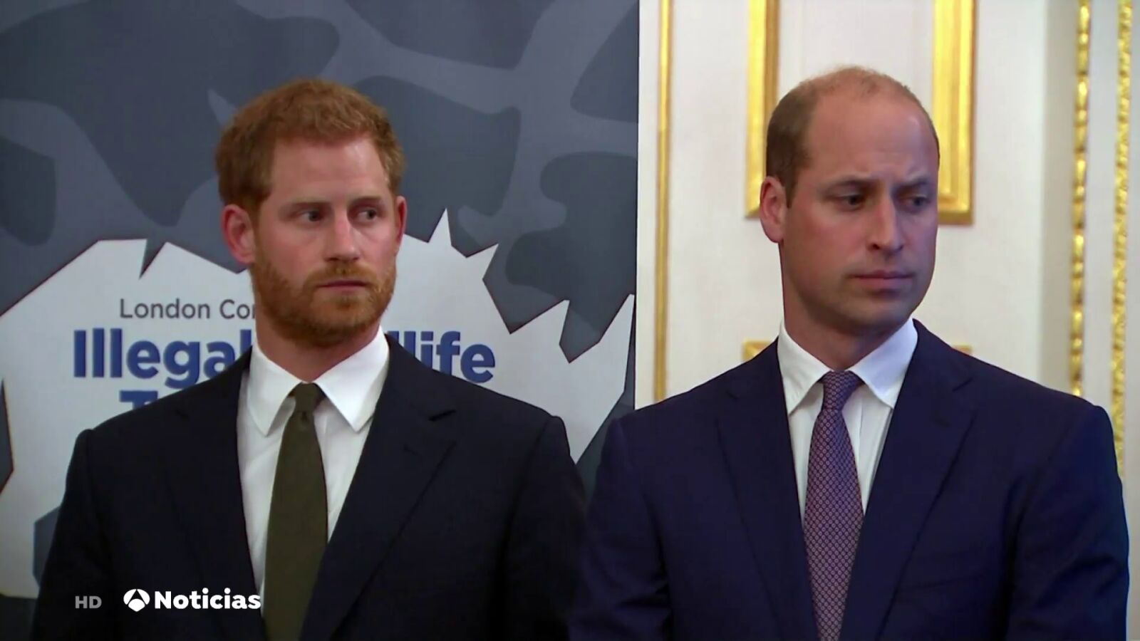 El príncipe Harry se despide de Felipe de Edimburgo: 