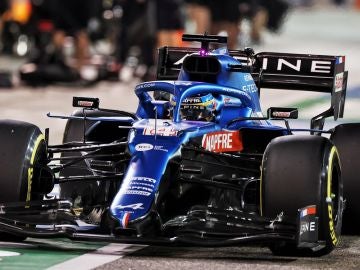 Fernando Alonso, en el GP de Baréin