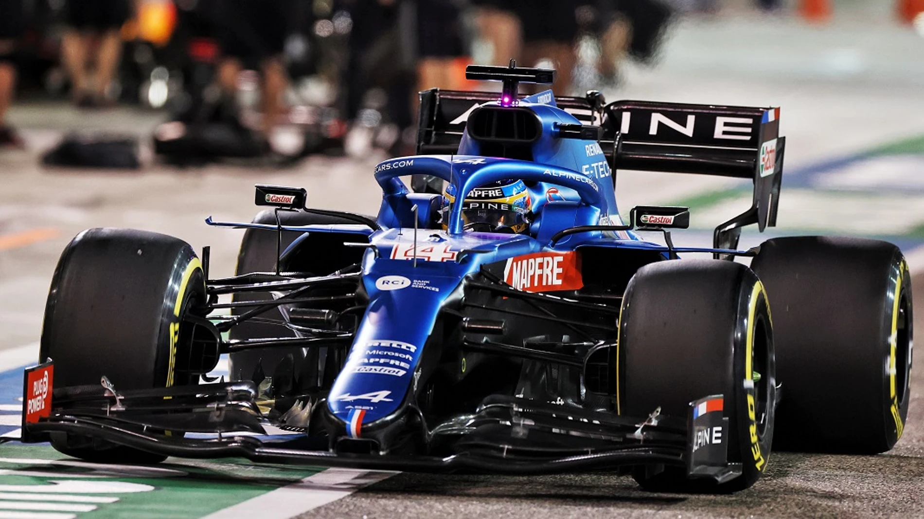 Las mejoras de Alpine para el coche de Fernando Alonso en Imola