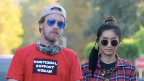 Macaulay Culkin y Brenda Song Macaulay Culkin y Brenda Song