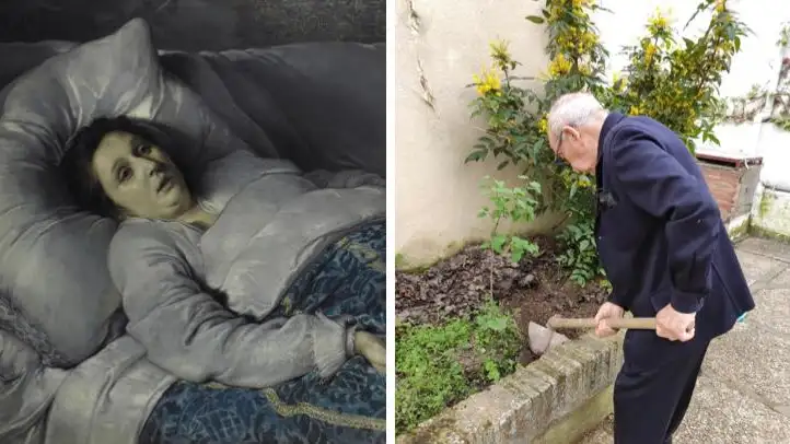 El irónico mensaje viral de una sanitaria en redes que muestra los 'efectos' de la vacuna en su abuelo El irónico mensaje viral de una sanitaria en redes que muestra los 'efectos' de la vacuna en su abuelo