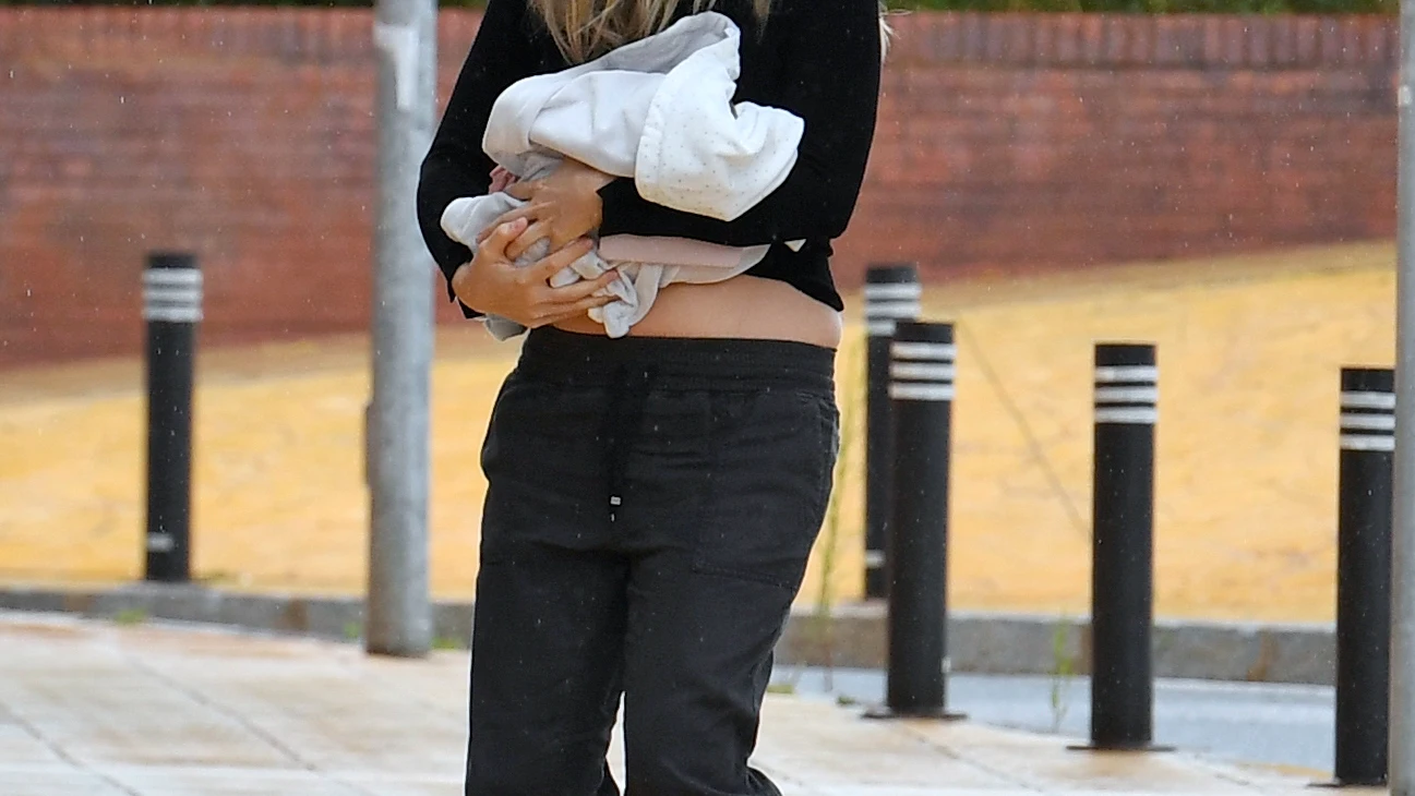 Lorena Gómez, con su hijo Lorena Gómez, con su hijo