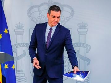 El presidente del Gobierno, Pedro Sánchez