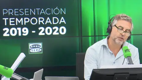 Carlos Alsina, en Onda Cero Radio