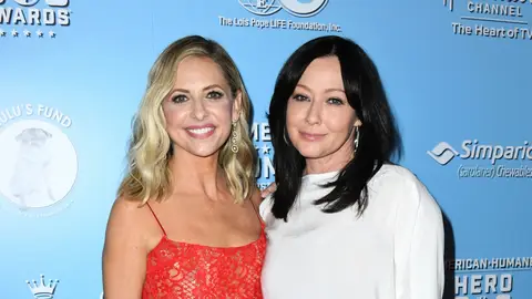 Sarah Michelle Gellar y Shannen Doherty