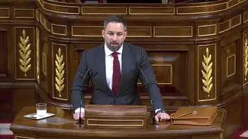 Santiago Abascal dice que este Gobierno "es el de la muerte y la ruina" y exige "el fin de las restricciones" Santiago Abascal dice que este Gobierno "es el de la muerte y la ruina" y exige "el fin de las restricciones"
