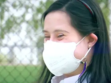 Andrea Matarí: "Las personas con síndrome de Down son como el resto: a unas les cuesta hacer cosas y a otras no" Andrea Matarí: "Las personas con síndrome de Down son como el resto: a unas les cuesta hacer cosas y a otras no"