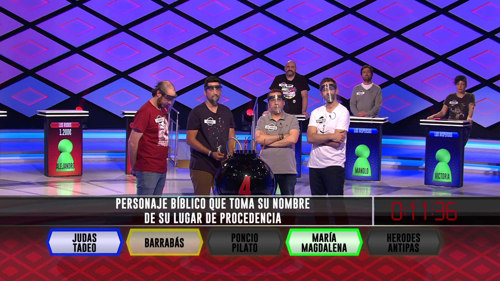 &lsquo;Los rudos&rsquo; firman un magn&iacute;fico pleno en la primera fase de &lsquo;&iexcl;Boom!&rsquo;