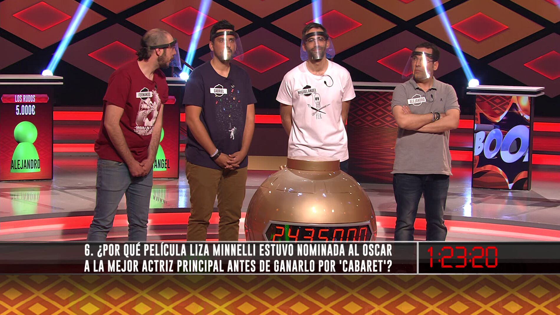 La primera bomba final de &lsquo;Los Rudos&rsquo; en &lsquo;&iexcl;Boom!&rsquo;: nervios, inexperiencia y emoci&oacute;n