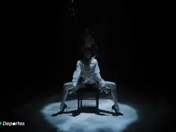 El increíble reto de la apneista Ariadna Hafez: graba un tango bajo el agua El increíble reto de la apneista Ariadna Hafez: graba un tango bajo el agua