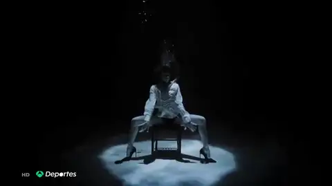 El increíble reto de la apneista Ariadna Hafez: graba un tango bajo el agua El increíble reto de la apneista Ariadna Hafez: graba un tango bajo el agua