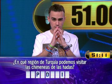 Borja juega por 51.001 euros el Duelo Final de ‘¡Ahora caigo!’
