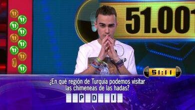 Borja juega por 51.001 euros el Duelo Final de ‘¡Ahora caigo!’
