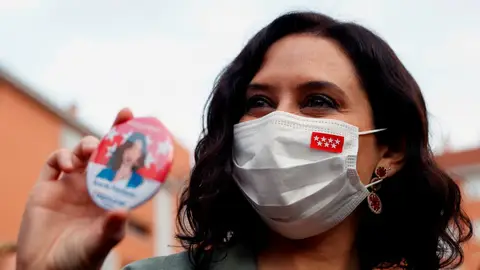 Isabel Díaz Ayuso, de precampaña en Madrid Elecciones en Madrid