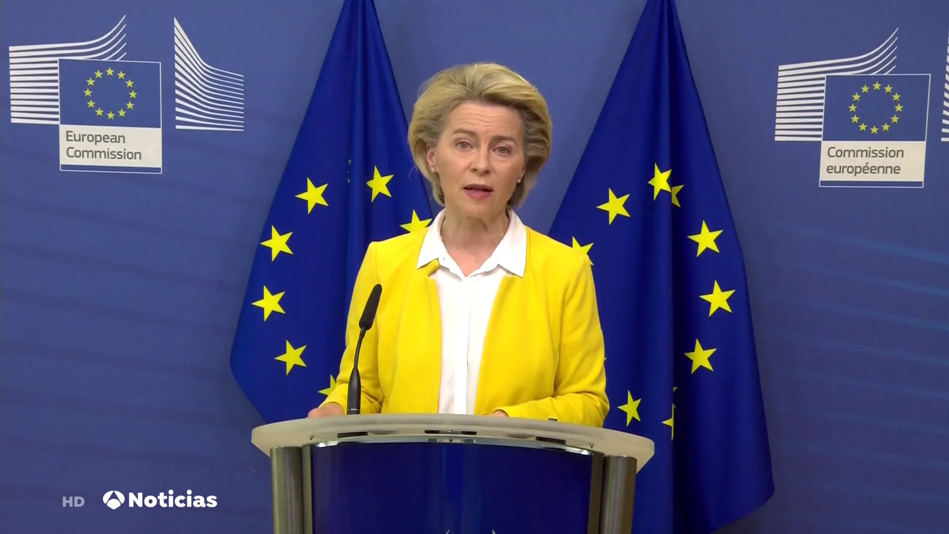 La Uni&oacute;n Europea llega a un acuerdo con Pfizer para que adelante 50 millones de dosis antes de junio