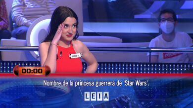 ¡Le faltó una letra! El increíble fallo sobre ‘Star Wars’ de una concursante de ‘¡Ahora caigo!’