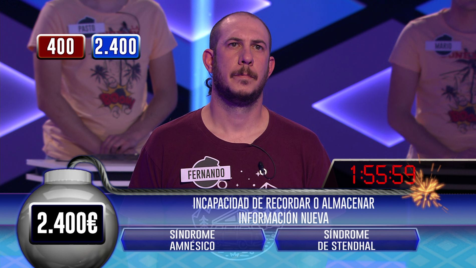&iexcl;Impecable! Fernando, de &lsquo;Los rudos&rsquo;, hace un pleno espectacular en la fase clasificatoria de &lsquo;&iexcl;Boom!&rsquo;