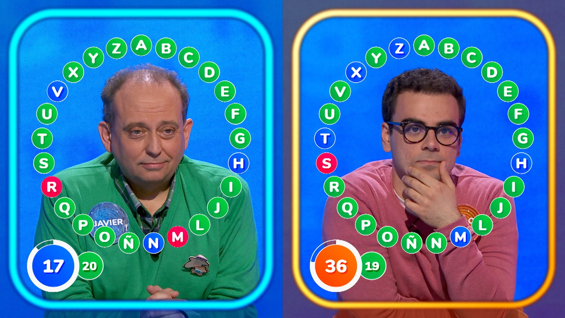 Las fuerzas de Pablo y Javier flaquean en un rosco decidido por la mínima Las fuerzas de Pablo y Javier flaquean en un rosco decidido por la mínima