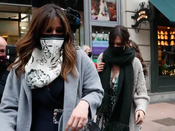 Isabel Jiménez y Sara Carbonero, en Madrid Isabel Jiménez y Sara Carbonero, en Madrid