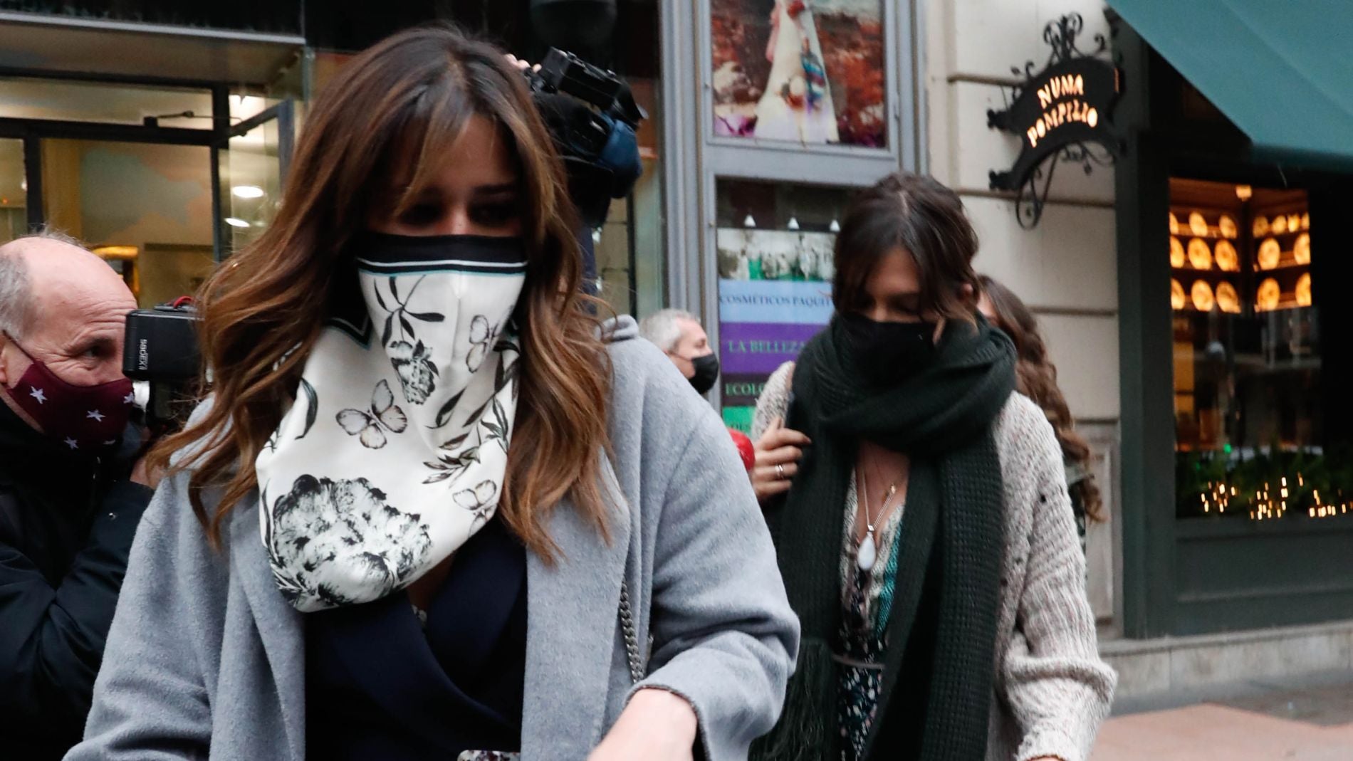 Isabel Jim&eacute;nez y Sara Carbonero, en Madrid