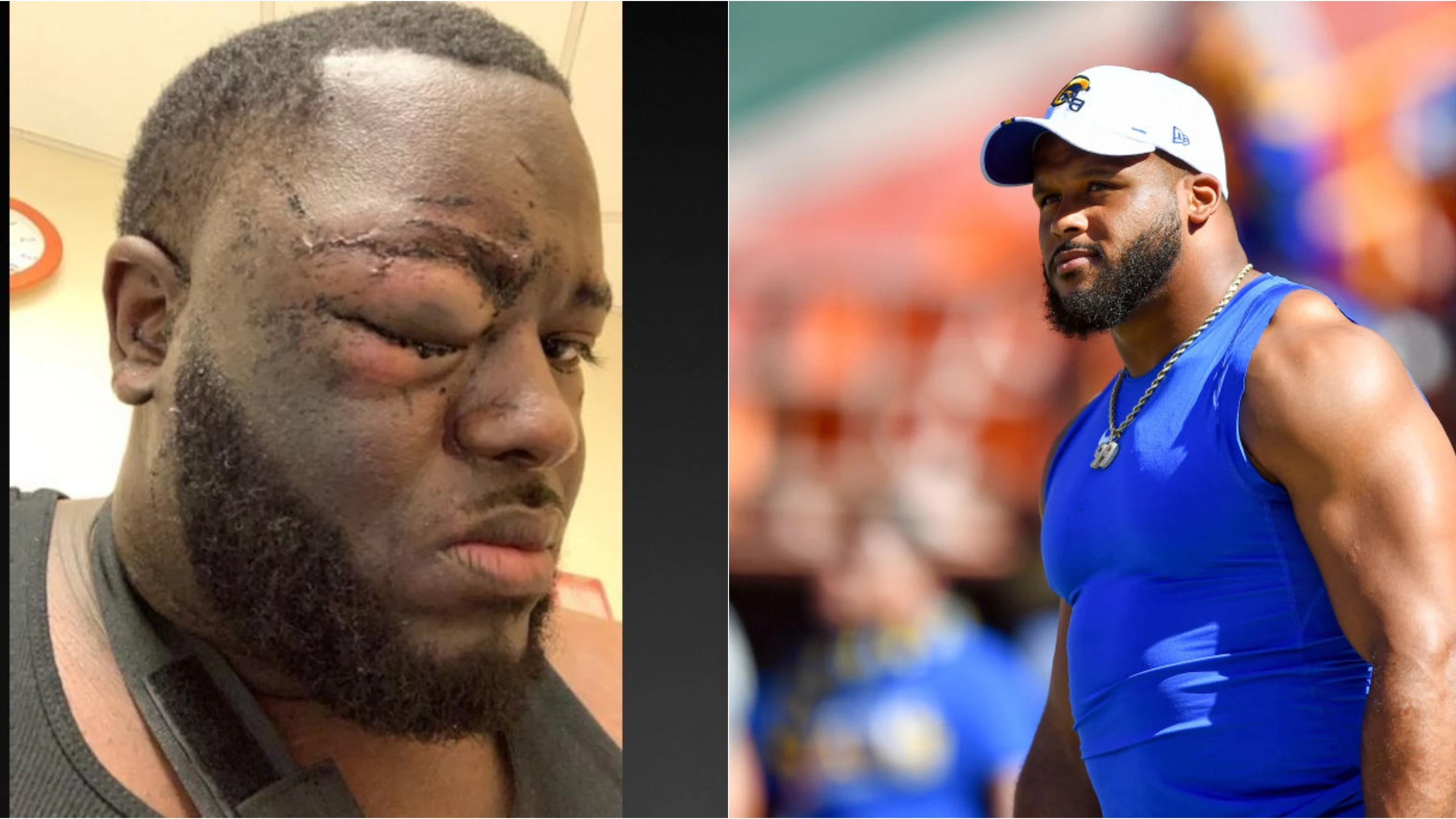 Aaron Donald, jugador de la NFL, acusado de agredir a un hombre en una discoteca de Pittsburgh