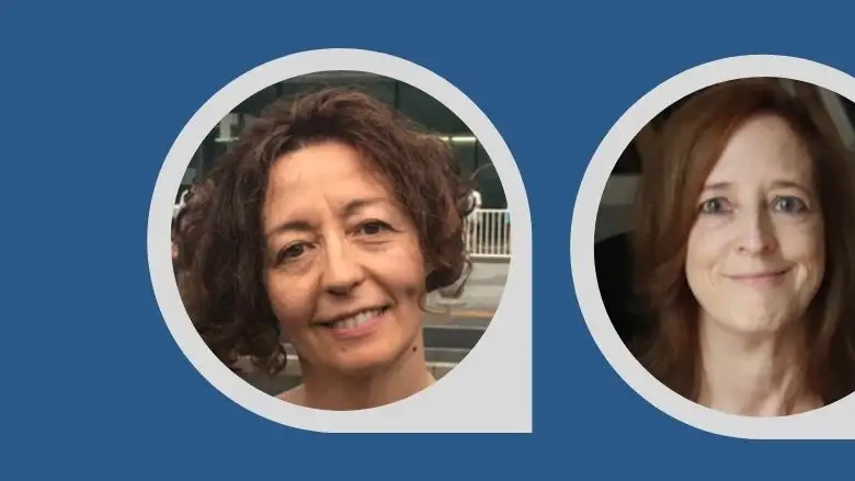 Matilde Ca&ntilde;elles L&oacute;pez y Mar&iacute;a Mercedes Jim&eacute;nez Sarmiento