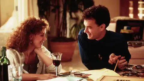 Elizabeth Perkins y Tom Hanks en 'Big' Elizabeth Perkins y Tom Hanks en 'Big'